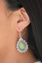 Load image into Gallery viewer, Mesa Mustang Green Earrings