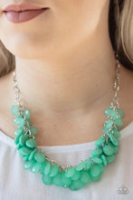 Load image into Gallery viewer, Colorfully Clustered Green Necklace