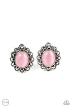 Load image into Gallery viewer, Garden Gazebo Pink Clip On Earrings