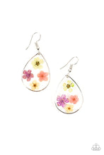 Load image into Gallery viewer, Perennial Prairie Multi/Pink Acrylic Earrings