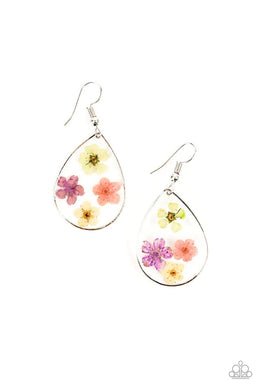 Perennial Prairie Multi/Pink Acrylic Earrings