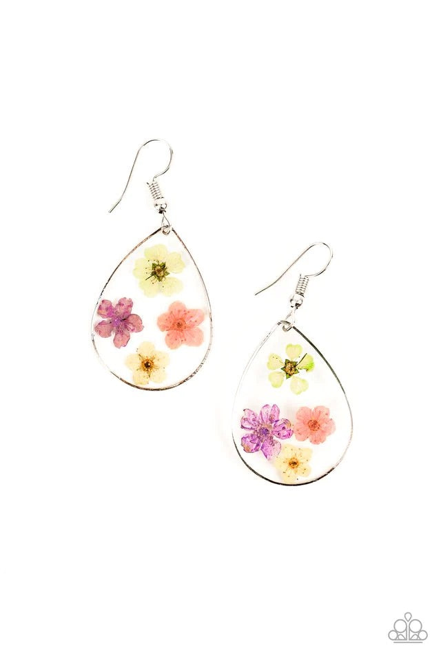 Perennial Prairie Multi/Pink Acrylic Earrings