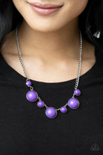 Load image into Gallery viewer, Prismatically Pop-tastic Purple Necklace