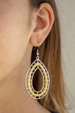 Load image into Gallery viewer, Fruity Fiesta Yellow Earrings