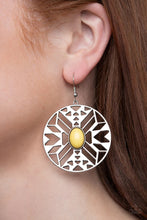 Load image into Gallery viewer, Southwest Walkabout Yellow Earrings