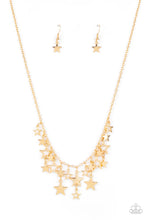 Load image into Gallery viewer, Stellar Stardom Gold Necklace