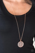 Load image into Gallery viewer, All About Me-dallion Copper Necklace