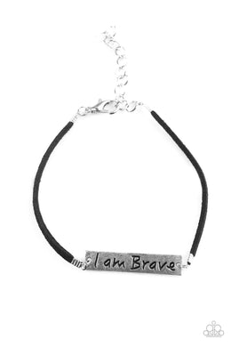 Brave Spirit Black Bracelet