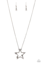 Load image into Gallery viewer, I Pledge Allegiance to the Sparkle Black Necklace