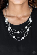 Load image into Gallery viewer, Best of Both Posh-Ible Worlds White Necklace