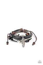 Load image into Gallery viewer, Mountain Bird Black Urban Bracelet