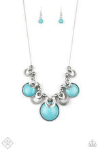 Load image into Gallery viewer, Elemental Goddess Blue Necklace
