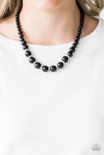 Load image into Gallery viewer, Showtime Shimmer Black Necklace