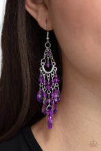 Load image into Gallery viewer, Paid Vacation Purple Earrings