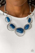 Load image into Gallery viewer, Travel Log Blue Necklace