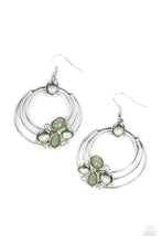 Load image into Gallery viewer, Dreamy Dewdrops Green Earrings