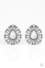 Load image into Gallery viewer, Treasure Retreat White Post Earrings