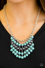 Load image into Gallery viewer, Jurassic Park Party Blue Necklace