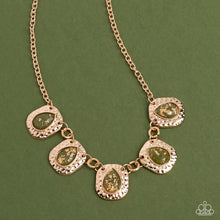 Load image into Gallery viewer, Mayan Masterpiece Green Necklace