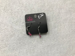 Starlet Shimmer Violin Pink Earrings #20
