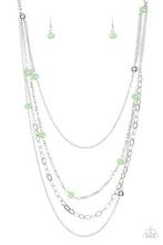 Load image into Gallery viewer, Glamour Grotto Green Necklace