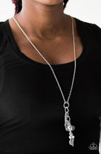 Load image into Gallery viewer, Take the Plunge Silver Necklace