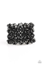 Load image into Gallery viewer, Hawaiian Haven Black Wood Bracelet