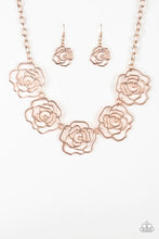 Load image into Gallery viewer, Budding Beauty Rose Gold Necklace