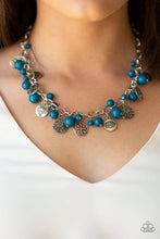 Load image into Gallery viewer, Guru Garden Blue Necklace