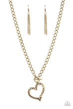 Load image into Gallery viewer, Reimagined Romance Brass Necklace