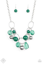Load image into Gallery viewer, Cosmic Getaway Green Necklace