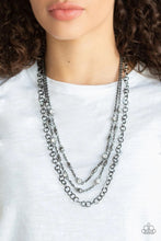 Load image into Gallery viewer, Metro Mixer Black Necklace