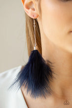 Load image into Gallery viewer, Birds of Paradise Blue Earrings