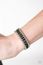 Load image into Gallery viewer, City Sleek Black Bracelet