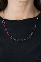 Load image into Gallery viewer, Time is of the Essence Pink Necklace