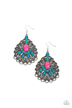 Load image into Gallery viewer, Peacock Prance Multi Earrings