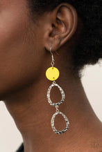 Load image into Gallery viewer, Surfside Shimmer Yellow Earrings