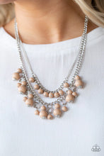 Load image into Gallery viewer, Beautifully Beaded Brown Necklace
