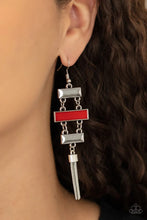 Load image into Gallery viewer, Mind Body and Seoul Red Earrings