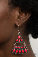 Load image into Gallery viewer, Desert Fiesta Red Earrings