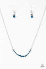 Load image into Gallery viewer, Rockin Rhinestones Blue Necklace