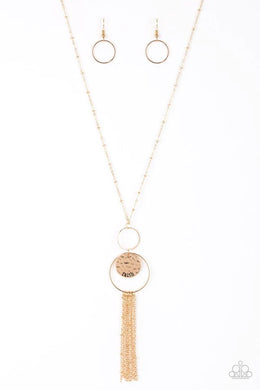 Faith Makes All Things Possible Gold Necklace