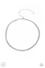 Load image into Gallery viewer, Serpentine Sheen Silver Choker