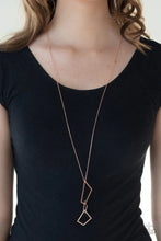 Load image into Gallery viewer, Shapely Silhouettes Copper Necklace
