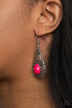 Load image into Gallery viewer, Eastern Essence Pink Earrings