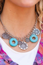 Load image into Gallery viewer, Western Zen Blue Necklace