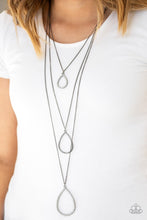 Load image into Gallery viewer, Make The World Sparkle Black Necklace