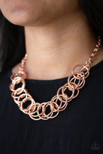 Load image into Gallery viewer, Heart Metal Hero Copper Necklace