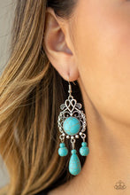 Load image into Gallery viewer, Stone Bliss Turquoise Earrings