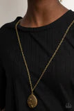 Load image into Gallery viewer, Wearable Wildflowers Brass Necklace